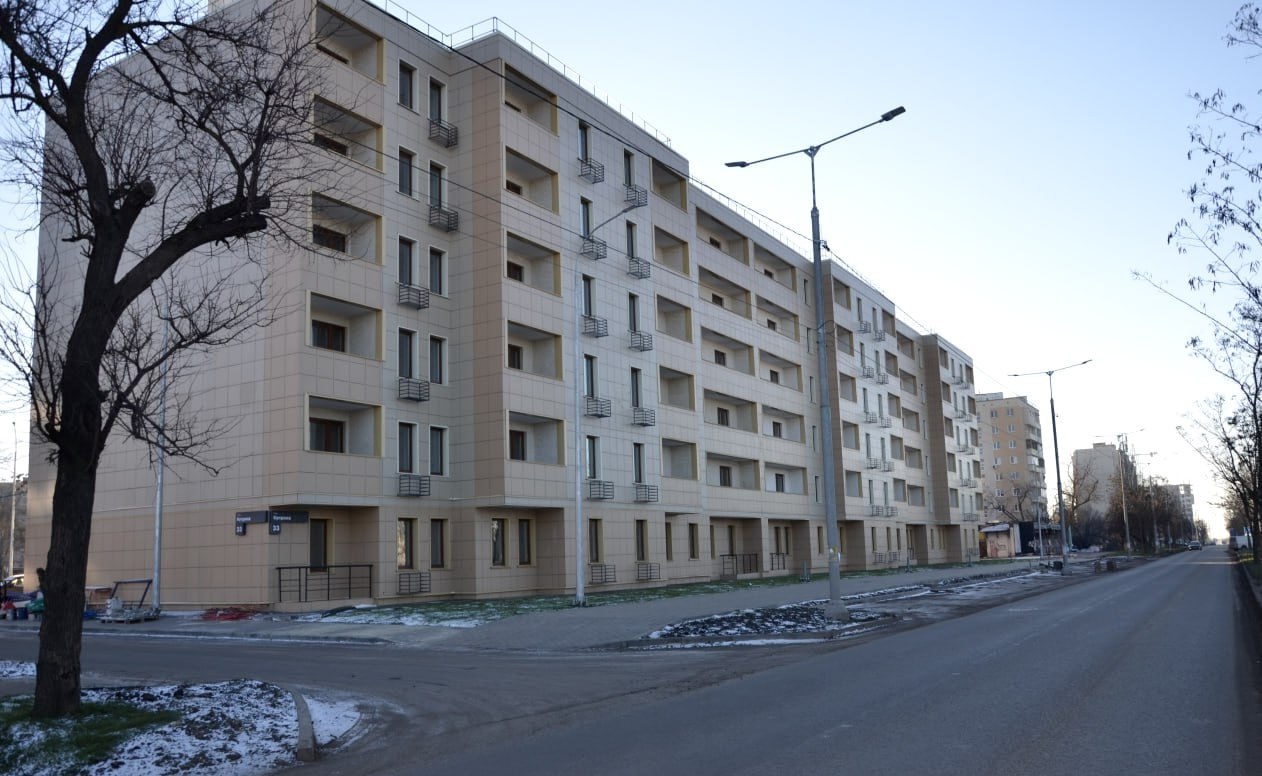 Завершено строительство еще одного компенсационного дома по улице Куприна