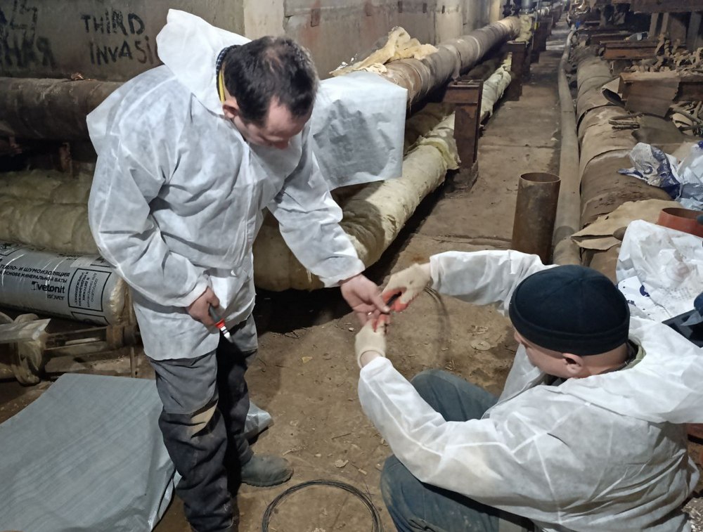 В Будённовском районе Донецка завершаются работы первой очереди капремонта теплосетей одной из крупных котельных — «МР Цветочный-2» — в рамках нацпроекта «Инфраструктура для жизни» В Будённовском районе Донецка завершаются работы первой очереди капремонта теплосетей одной из крупных котельных — «МР Цветочный-2» — в рамках нацпроекта «Инфраструктура для жизни»