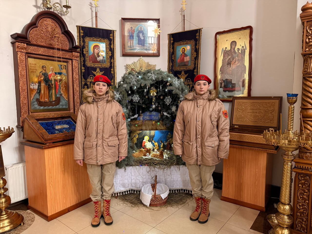 Юнармейцы ВПК "Пересвет" узнали об истории Старого Нового Года Юнармейцы ВПК "Пересвет" узнали об истории Старого Нового Года