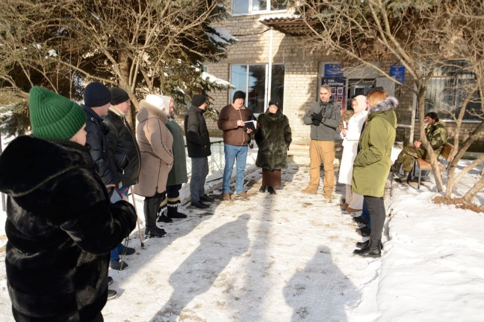 Заместитель Председателя Народного Совета Алексей Дорофеев встретился с жителями с. Марьяновки Старобешевского муниципального округа Заместитель Председателя Народного Совета Алексей Дорофеев встретился с жителями с. Марьяновки Старобешевского муниципального округа