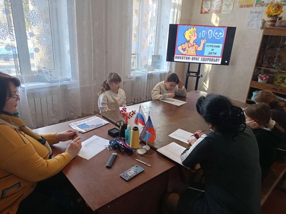 "О вреде курения". В МБУ "Городской дом культуры" пгт "О вреде курения". В МБУ "Городской дом культуры" пгт