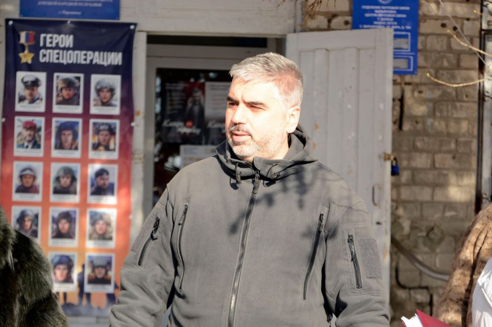 Заместитель Председателя Народного Совета Алексей Дорофеев встретился с жителями с. Марьяновки Старобешевского муниципального округа