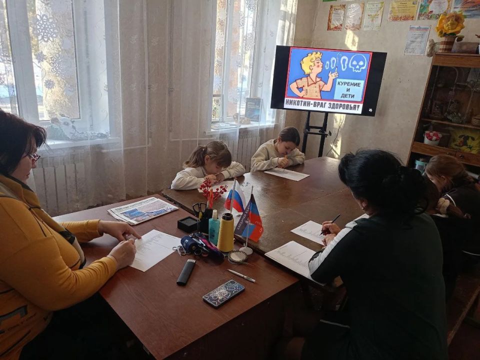 "О вреде курения". В МБУ "Городской дом культуры" пгт "О вреде курения". В МБУ "Городской дом культуры" пгт