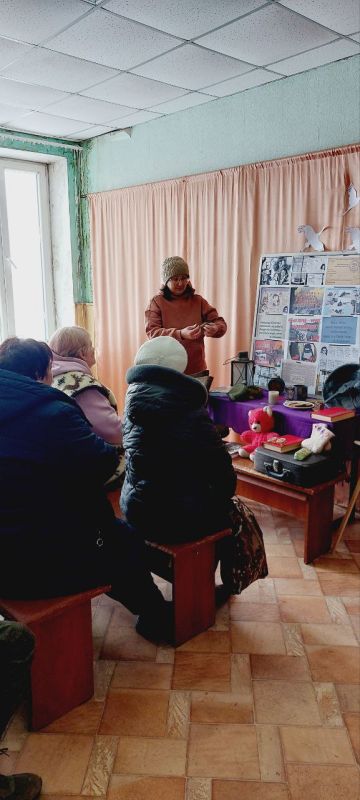 23.01.2026 г. в музее истории п. Благодатное прошла выставка «Был город-фронт, была блокада», в преддверии Дня снятия блокады Ленинграда (1944г) 23.01.2026 г. в музее истории п. Благодатное прошла выставка «Был город-фронт, была блокада», в преддверии Дня снятия блокады Ленинграда (1944г)