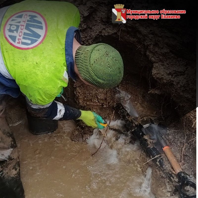 Игорь Мартынов: Специалистами производственного участка №2 Филиала "Енакиевское ПУВКХ" ГУП ДНР "ВОДА ДОНБАССА" выполнены следующие работы: Игорь Мартынов: Специалистами производственного участка №2 Филиала "Енакиевское ПУВКХ" ГУП ДНР "ВОДА ДОНБАССА" выполнены следующие работы: