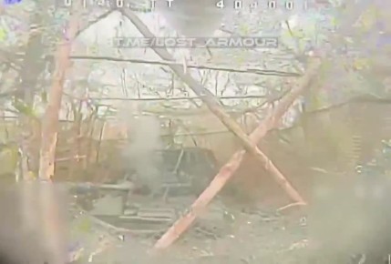 Владимир Разин: Уничтожение украинского Т-72АВ в районе Дружковки