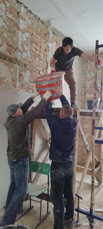Николай Михайлов: Забайкальский край продолжает капитальный ремонт школы в Старобешевском округе Николай Михайлов: Забайкальский край продолжает капитальный ремонт школы в Старобешевском округе