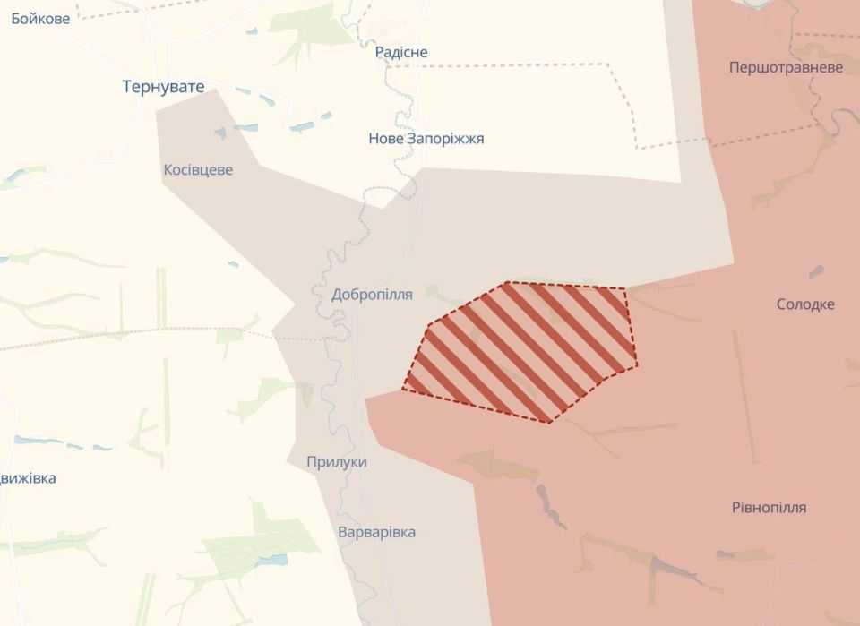 Российские войска продвинулись сразу на двух направлениях в Запорожской области Российские войска продвинулись сразу на двух направлениях в Запорожской области