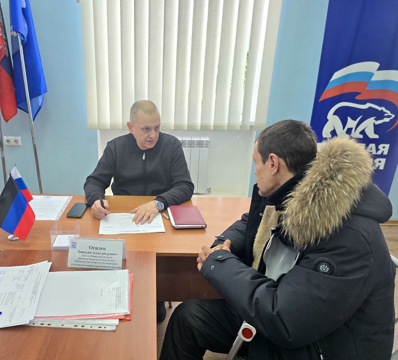 Дмитрий Огилец: Сегодня с моими золотыми помощниками работали на округе Дмитрий Огилец: Сегодня с моими золотыми помощниками работали на округе