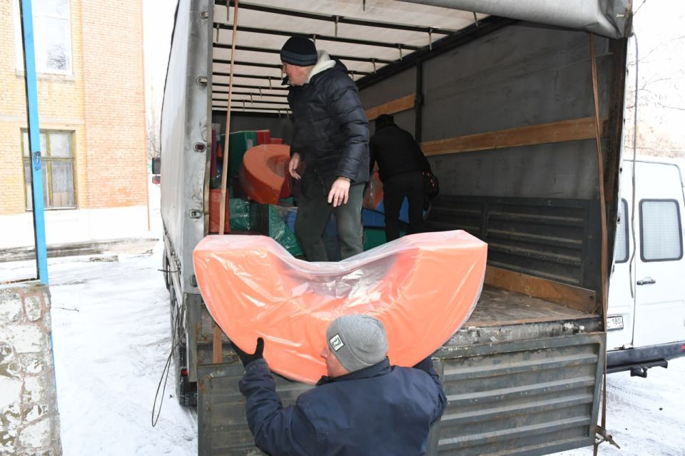 Владимирская область доставила оборудование для школ и садов в Кировское Владимирская область доставила оборудование для школ и садов в Кировское