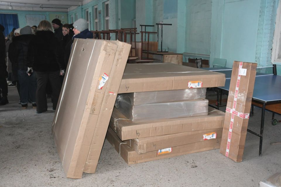 Владимирская область доставила оборудование для школ и садов в Кировское Владимирская область доставила оборудование для школ и садов в Кировское