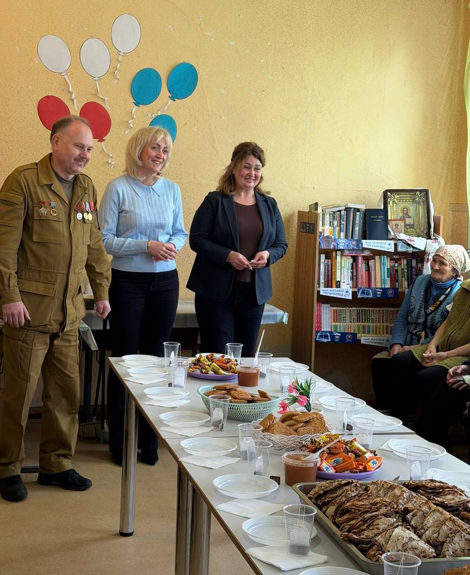 Александр Пеняев: Сердечные поздравления с Масленицей жителям пункта временного размещения с освобожденных территорий Александр Пеняев: Сердечные поздравления с Масленицей жителям пункта временного размещения с освобожденных территорий