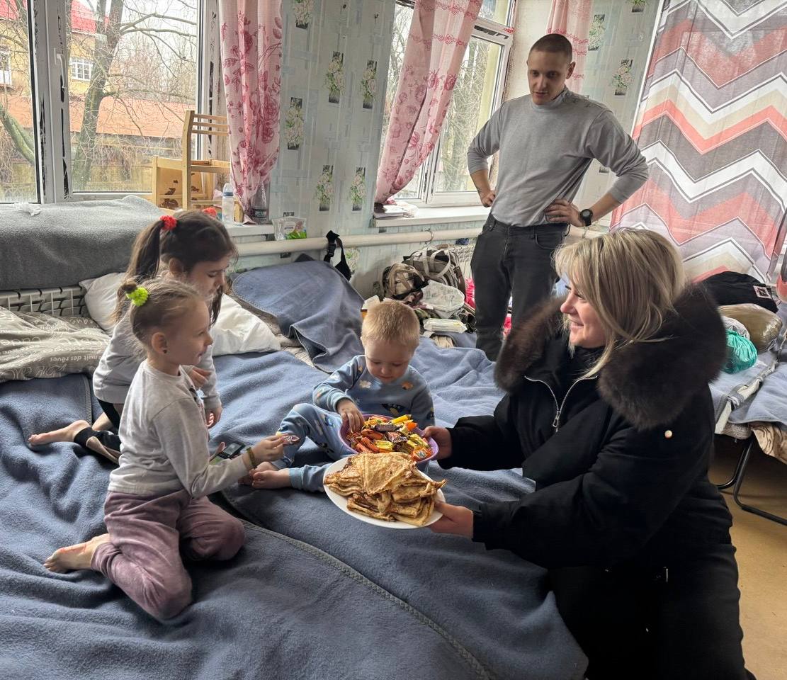 Александр Пеняев: Сердечные поздравления с Масленицей жителям пункта временного размещения с освобожденных территорий Александр Пеняев: Сердечные поздравления с Масленицей жителям пункта временного размещения с освобожденных территорий