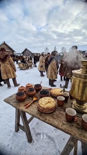 Масленица пару-тройку веков назад