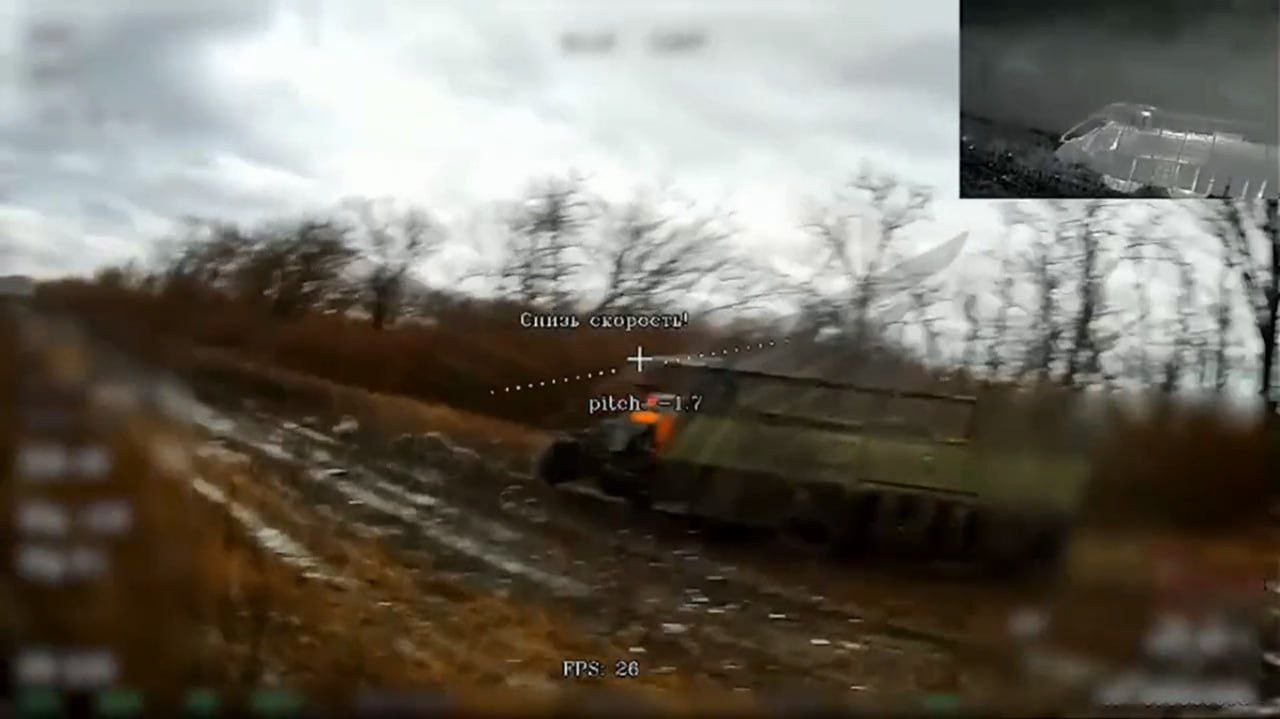 Дроноводы центра "Рубикон" сожгли финский бронетранспортёр Дроноводы центра "Рубикон" сожгли финский бронетранспортёр