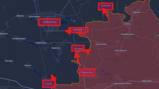 #Сводка о ходе освобождения оккупированной части ДНР на утро 19 февраля