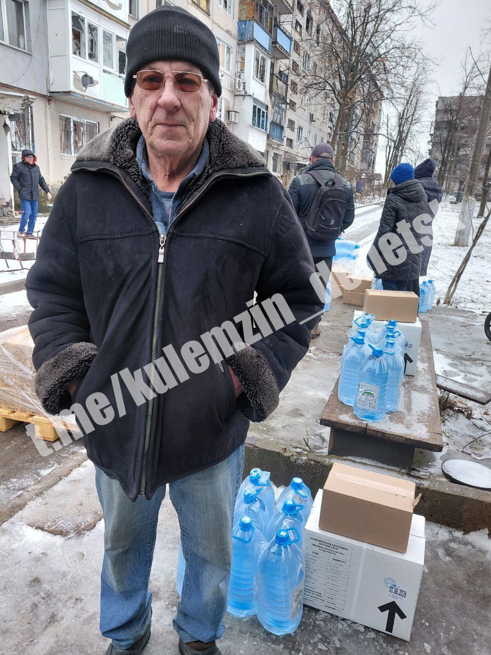 Алексей Кулемзин: Продолжаем помогать жителям г. Красногоровка Алексей Кулемзин: Продолжаем помогать жителям г. Красногоровка