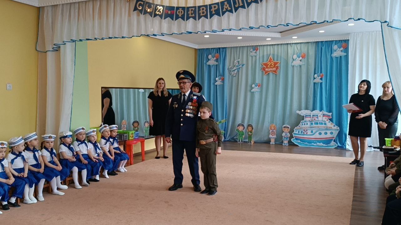 В преддверии Дня Защитника Отечества в дошкольном подразделении ГБОУ "Светлодарский УВК г. о. Дебальцево" состоялся музыкальный праздничный концерт "Аты-баты, шире шаг", посвященный нашим дорогим папам, дедушкам и всем... В преддверии Дня Защитника Отечества в дошкольном подразделении ГБОУ "Светлодарский УВК г. о. Дебальцево" состоялся музыкальный праздничный концерт "Аты-баты, шире шаг", посвященный нашим дорогим папам, дедушкам и всем...