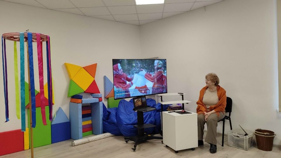 Интерактивное занятие «Широкая Масленица» в Донецком республиканском краеведческом музее Интерактивное занятие «Широкая Масленица» в Донецком республиканском краеведческом музее