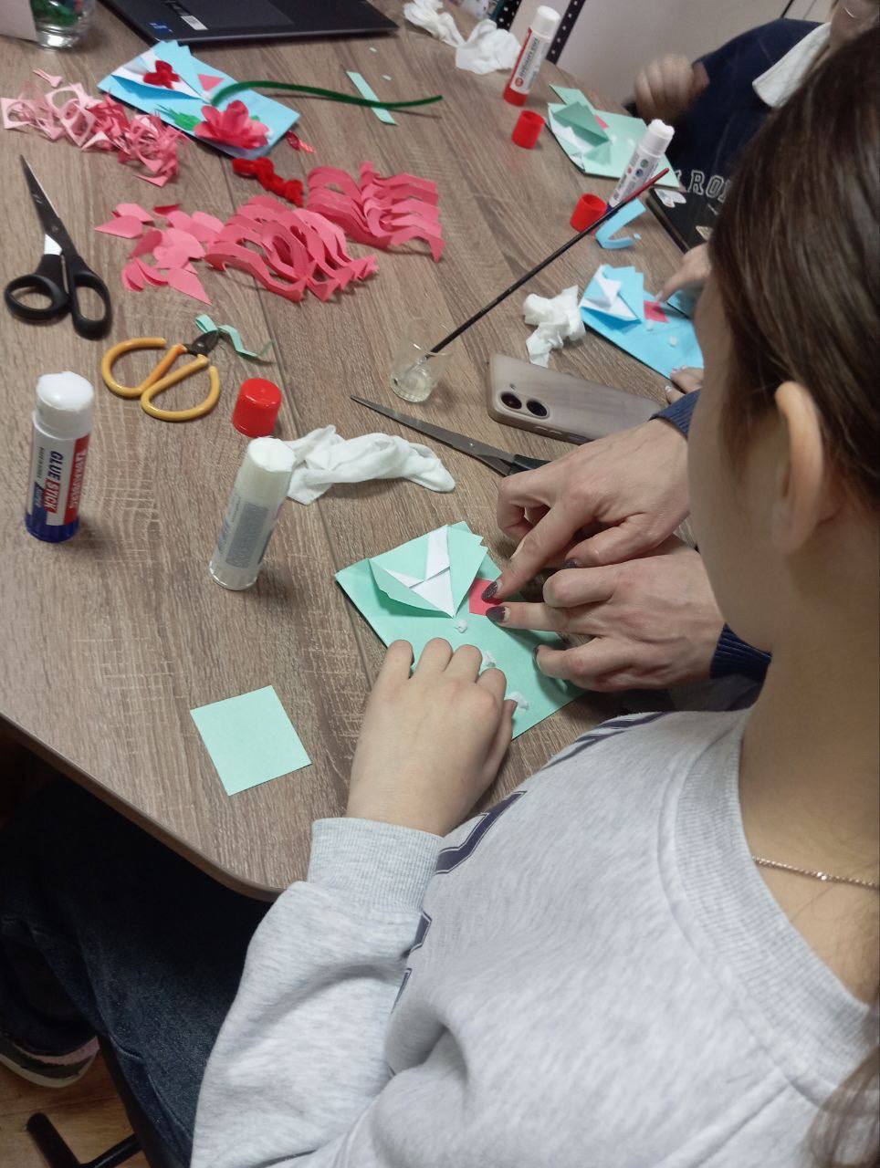 В преддверии праздника 23 февраля прошли мастер-классы В преддверии праздника 23 февраля прошли мастер-классы