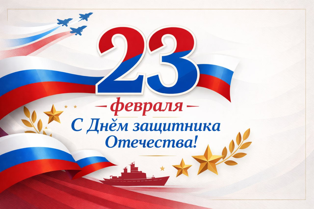 Анастасия Мельничайко: Дорогие друзья!. От всей души поздравляю вас с Днём защитника Отечества! 23 февраля — день-символ мужества, доблести и верности воинскому долгу