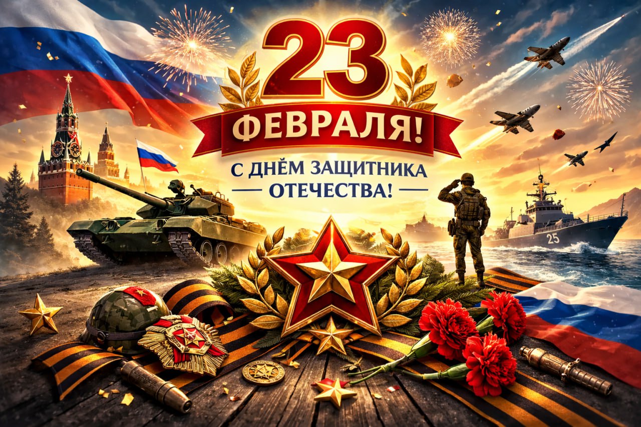 Доброе утро! В этот праздничный день, 23 февраля, в Республике ожидается переменная облачность