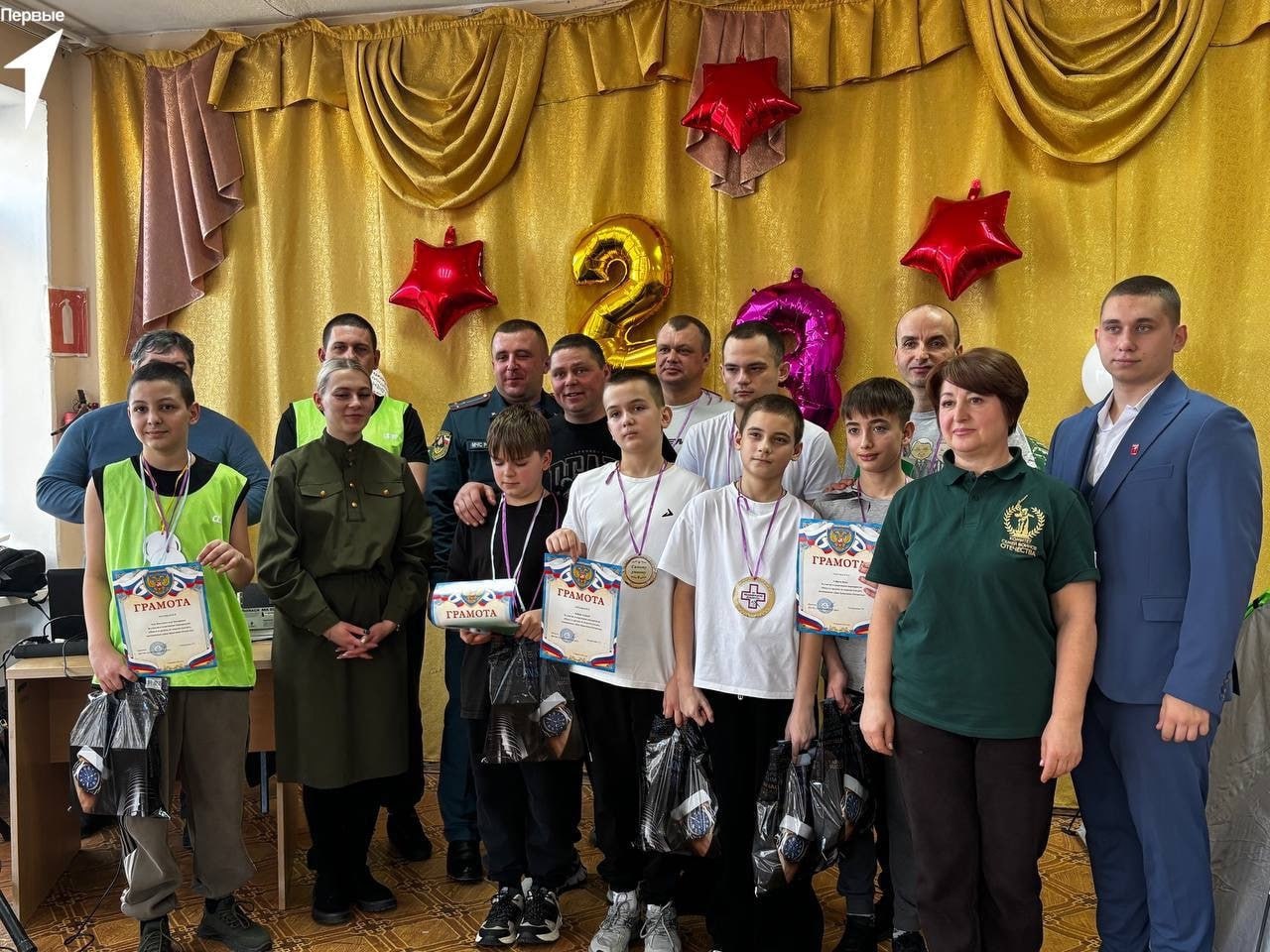 В честь Дня защитника Отечества образовательные и культурные учреждения Новоазовского муниципального округа подготовили интереснейшую программу, направленную на воспитание патриотизма и мужественности у юных жителей нашего... В честь Дня защитника Отечества образовательные и культурные учреждения Новоазовского муниципального округа подготовили интереснейшую программу, направленную на воспитание патриотизма и мужественности у юных жителей нашего...