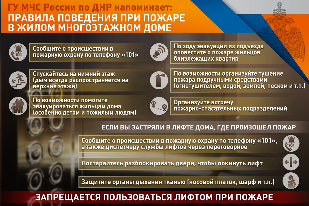 Предупреждение пожаров в многоквартирном жилом фонде