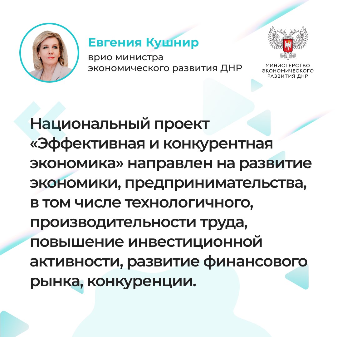 Итоги Прямой линии врио министра экономического развития ДНР Евгении Кушнир