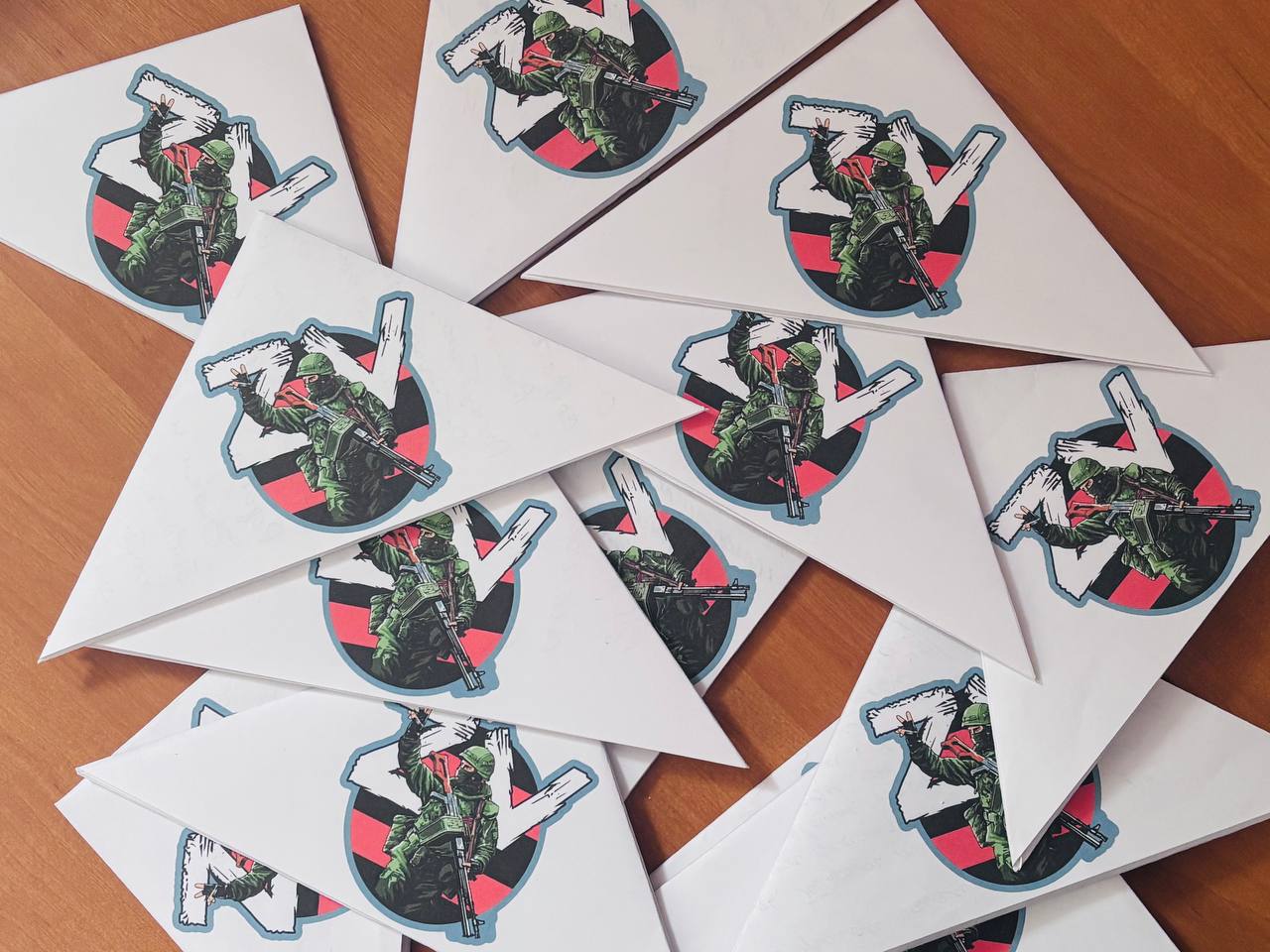 Передали письма военнослужащим 91-го Отдельного Стрелкового Полка