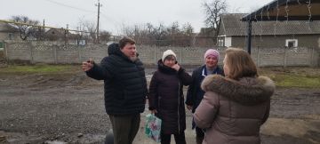 Заведующий Александровским территориальным сектором Галина Иванченко провела встречу с населением села Александровка