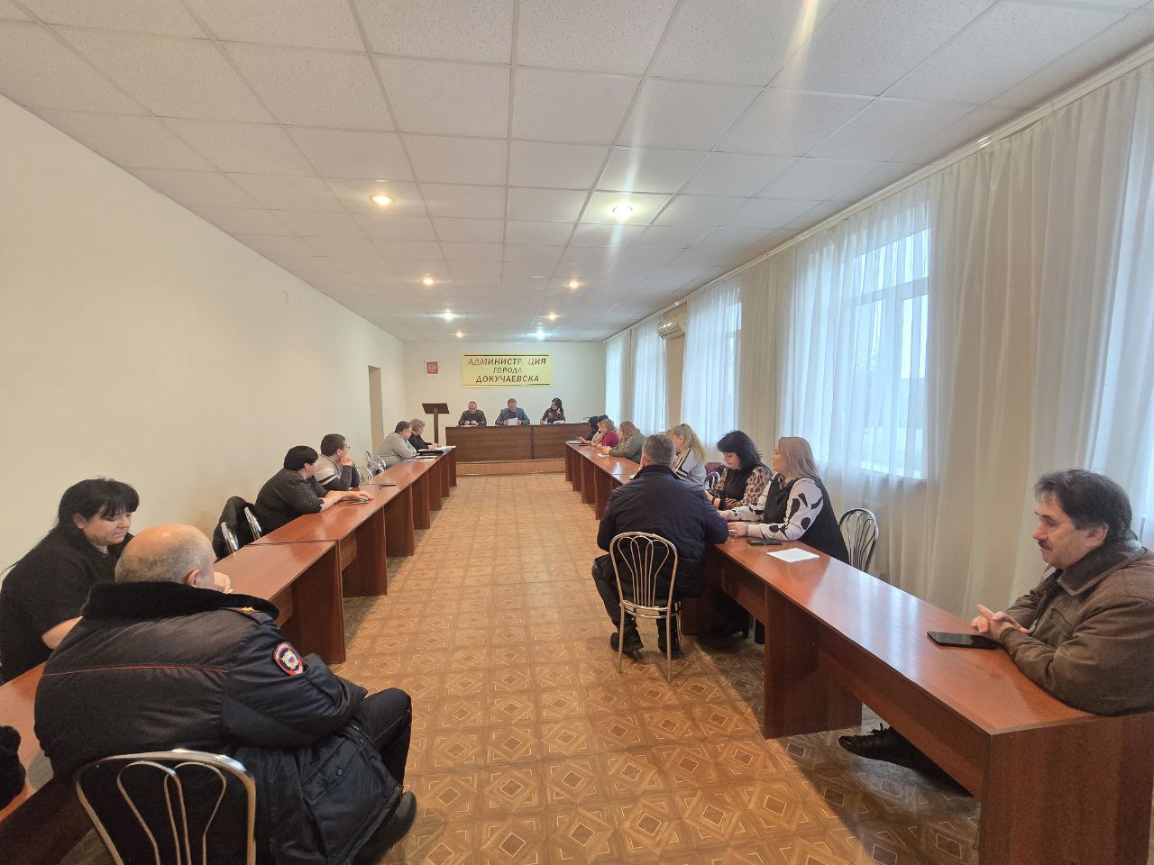 Александр Качанов: Плановое аппаратное совещание прошло с руководителями предприятий, организаций, учреждений города 25.02.2026 г