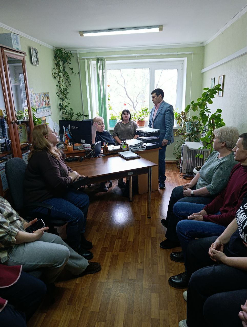 Заместитель Главы Администрации Тельмановского муниципального округа провел выездную встречу с трудовым коллективом государственного бюджетного учреждение социального обслуживания «Центр социального обслуживания населения...