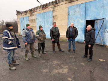 Вчера провёл встречу с сотрудниками Мариупольского филиала предприятия ГУП «Вода Донбасса» в пгт