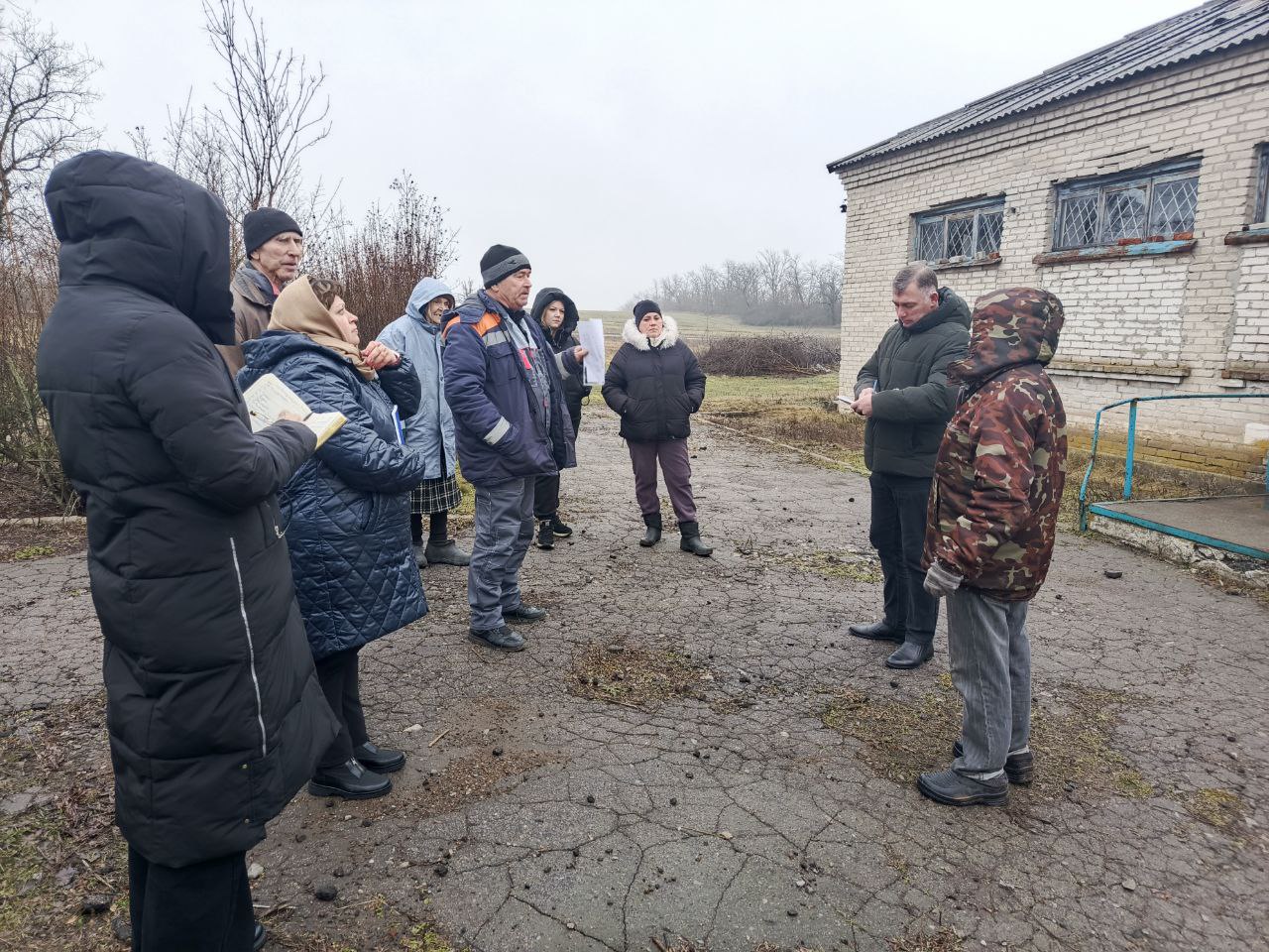 Встреча с жителями с. Шевченко Встреча с жителями с. Шевченко