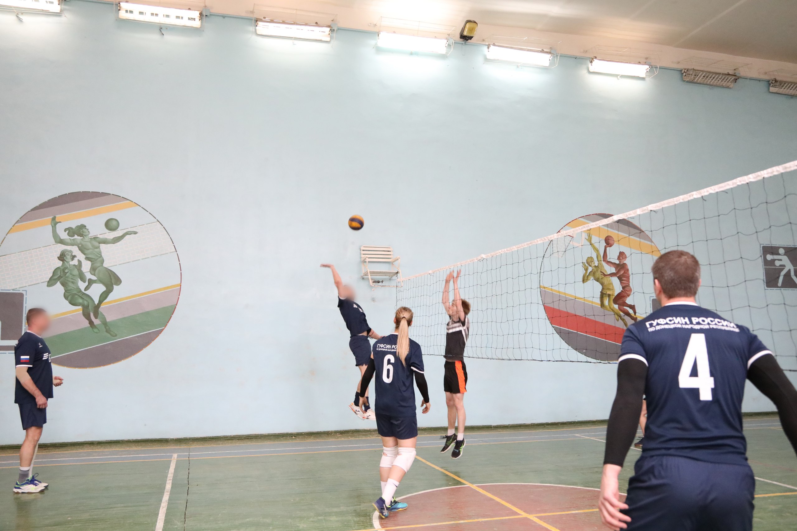 На базе ГУФСИН России по ДНР состоялась матчевая встреча по волейболу На базе ГУФСИН России по ДНР состоялась матчевая встреча по волейболу