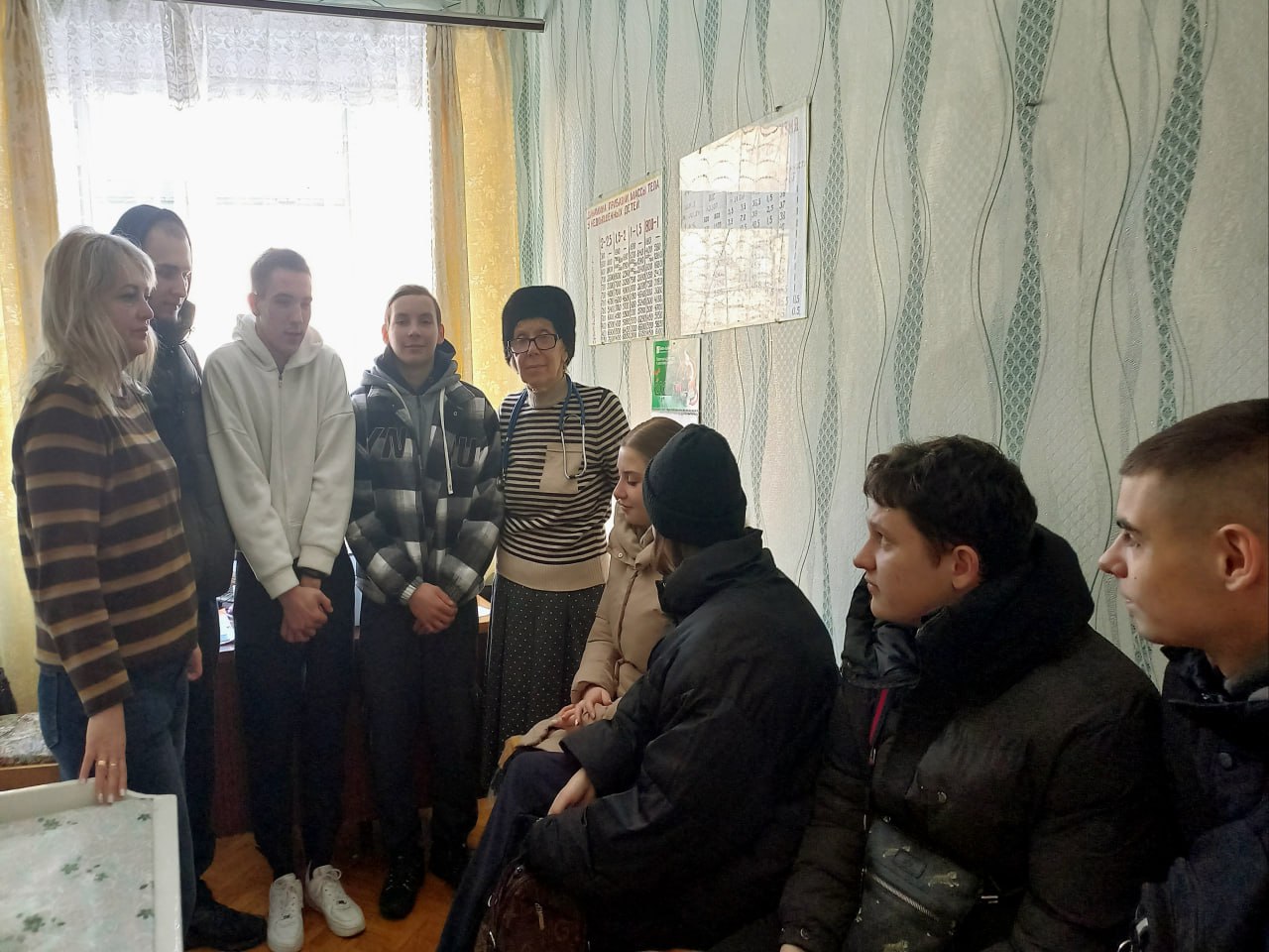 Забота о сердце: Важная беседа для студентов Торезского технологического колледжа