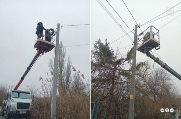 Энергетики обследовали сети наружного освещения во всех районах Мариуполя