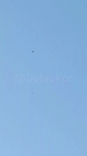 Работа дронов-ПВО "Елка" по БПЛА самолетного типа ВСУ на Краматорском направлении