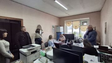 Депутат Тельмановского муниципального совета Юрий Корюк встретился с сотрудниками ГБУ ДНР «Тельмановское лесоохотничье хозяйство»