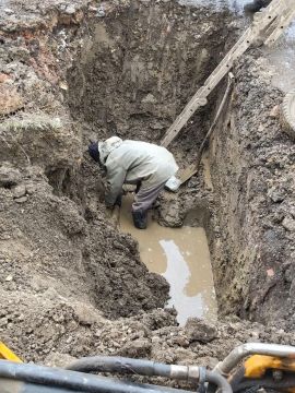 Аварийно-восстановительный отряд из Кузбасса выполнил откачку сточных вод и шурфование грунта в Горловке