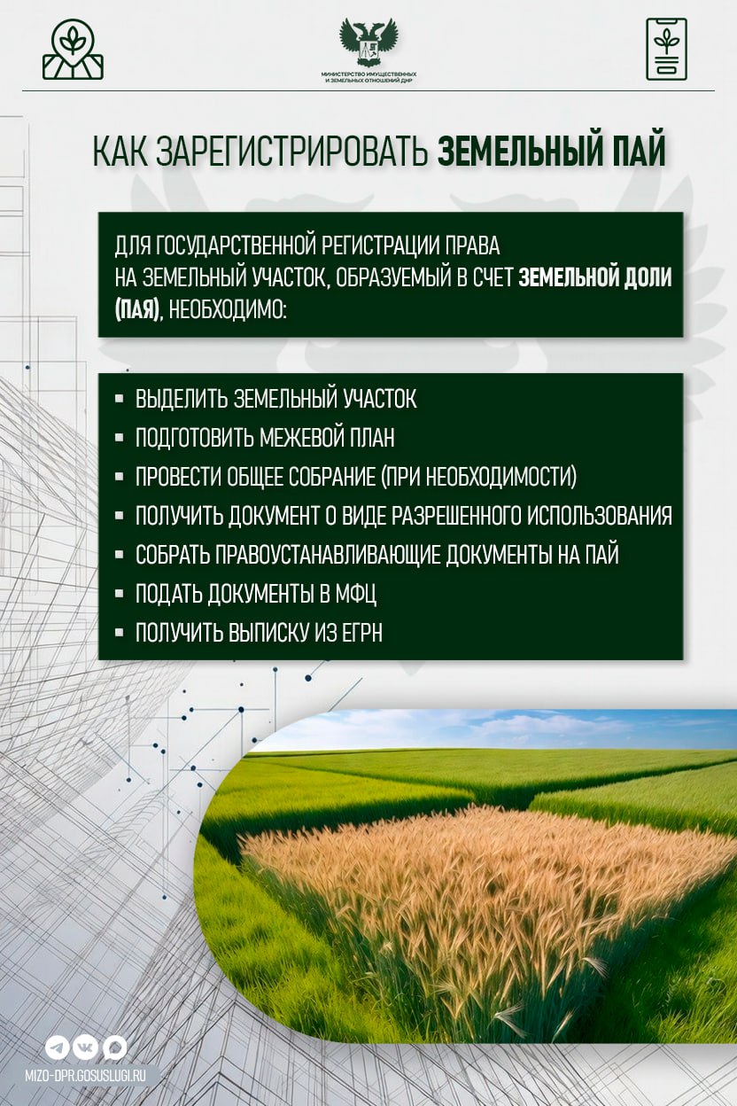 Что нужно знать об оформлении земельного пая