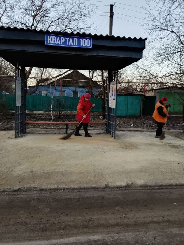 Александр Пеняев: За 02.03.2026 работниками МУП АГЯ "ЖЭК" выполнена уборка территорий в г. Ясиноватая и г. Авдеевка Александр Пеняев: За 02.03.2026 работниками МУП АГЯ "ЖЭК" выполнена уборка территорий в г. Ясиноватая и г. Авдеевка