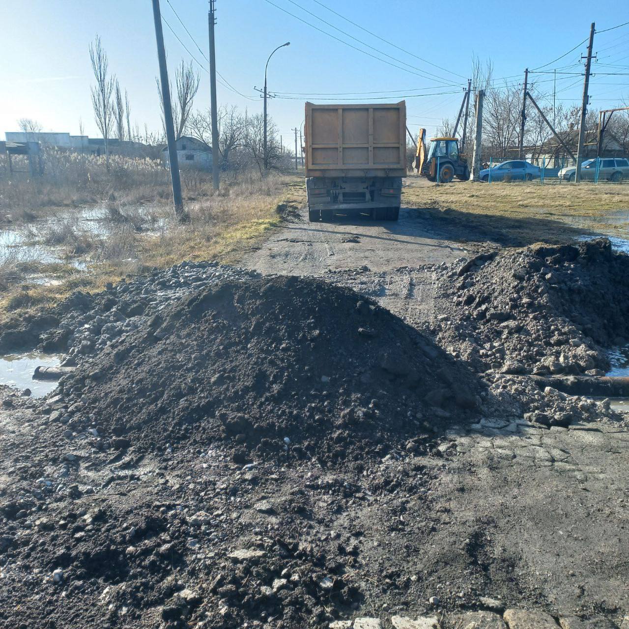 Борис Трима: По поручению Главы ДНР Дениса Пушилина информируем о том, что в пгт Ялта на ул. Нахимова выполнены работы по устройству дренажной системы Борис Трима: По поручению Главы ДНР Дениса Пушилина информируем о том, что в пгт Ялта на ул. Нахимова выполнены работы по устройству дренажной системы