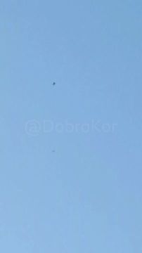 Операторы РЭБ с помощью дрона-перехватчика «Ёлка» эффективно сбивают вражеские дроны на Краматорско-Дружковском направлении