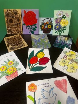 Мастер-класс «Весенняя палитра!» в рамках партийного проекта «Крепкая семья»