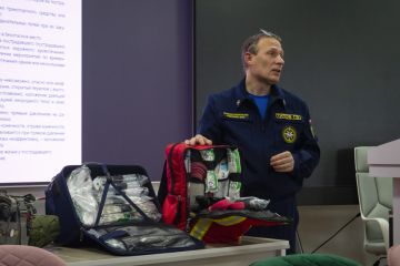 Повторение — мать учения. Команда Донецкого РО ВСКС продолжает совершенствовать свои навыки в деле оказания первой помощи