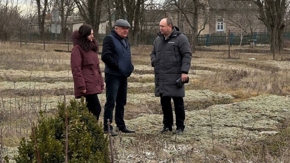 Встреча с трудовым коллективом в пгт Владимировка Встреча с трудовым коллективом в пгт Владимировка