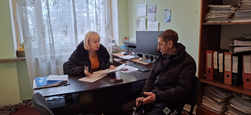 Денис Зубов: Прием представителями СФР в Иловайске Денис Зубов: Прием представителями СФР в Иловайске