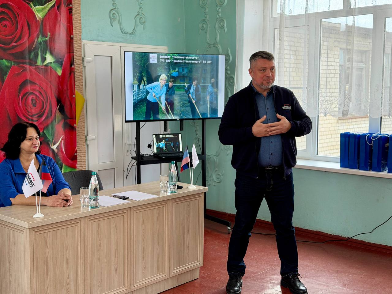 Партийцы поздравили "Снежноетеплосеть" с полувековым юбилеем Партийцы поздравили "Снежноетеплосеть" с полувековым юбилеем